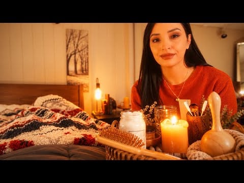ASMR full body relaxation to get you cozy for sleep