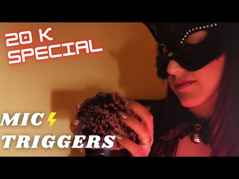 ASMR - FAST & AGGRESSIVE TRIGGER ASSORTMENT | 20k special! *EXTREME TINGLES*