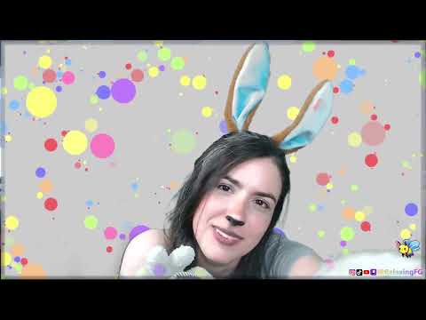 ASMR- Bunny with Fuzzy Gloves