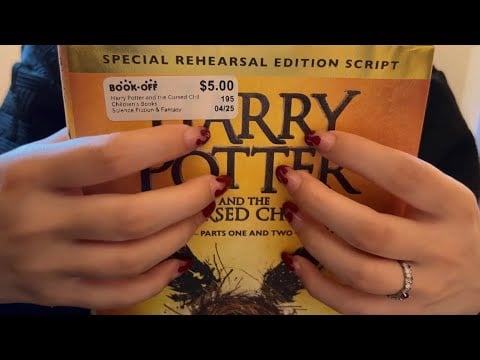 1 Hour of Gentle Book ASMR for Calming Relaxation 📚💤
