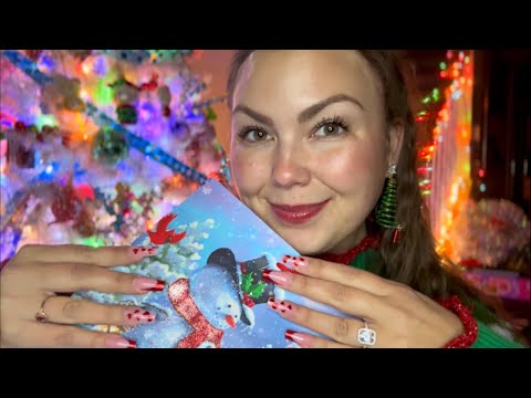 asmr/ Christmas Gift Bags🛍️☃️ (tapping, over explaining, show + tell)