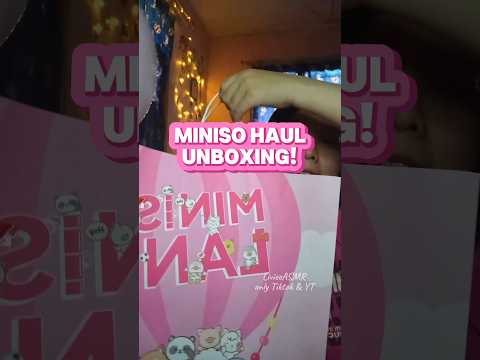 Don't walk, run to The World's Biggest MINISO Store MINISO Land! #miniso #minisolandindo part.2💗🔥