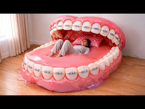 Would You Sleep Inside a Giant Mouth? 😳🦷 | Ultimate AI ASMR