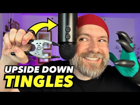 Fast ASMR with an UPSIDE DOWN MIC just hits DIFFERENTLY. 🤯
