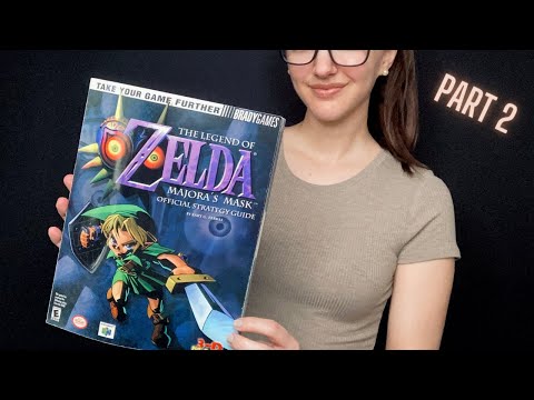 ASMR Zelda Majora’s Mask Player’s Guide - Part 2 l Soft Spoken, Reading