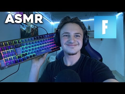 ASMR SUR FORTNITE ⛏️ (je me fais un pote)