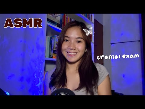 ASMR CRANIAL EXAM | Checking Your Senses 👀 [Soft Spoken]