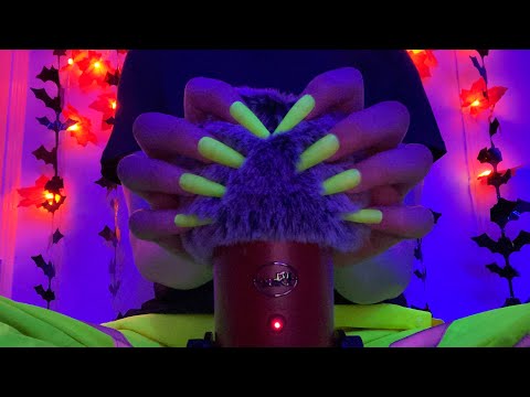 AGGRESSIVE FLUFFY MIC COVER SCRATCHES ASMR!