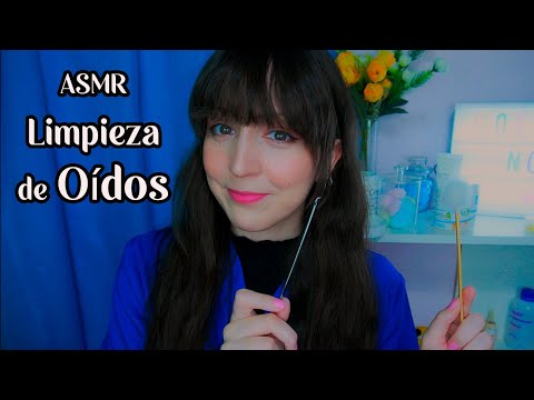 ⭐ASMR [Sub] Limpieza y Masaje de Oídos en Español (Binaural, Soft Spoken, Atención Personal)