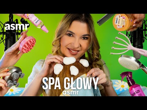 SPA GŁOWY DŹWIĘKI FRYZJERSKIE Głęboki sen ASMR PO POLSKU