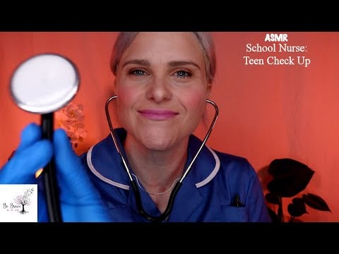 ASMR School Nurse: Teen Check Up - Mental & Physical Exam