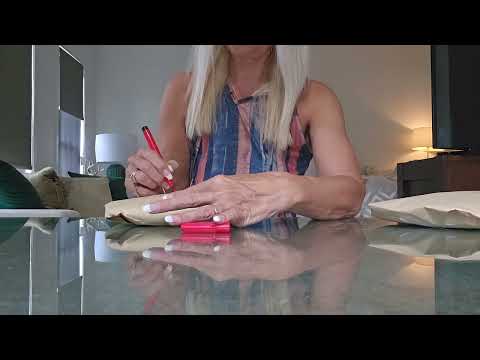 ASMR 👙🩱Wrapping  & Addressing Beach Wear Order (loads of crackles and Crinkles. (no talking)