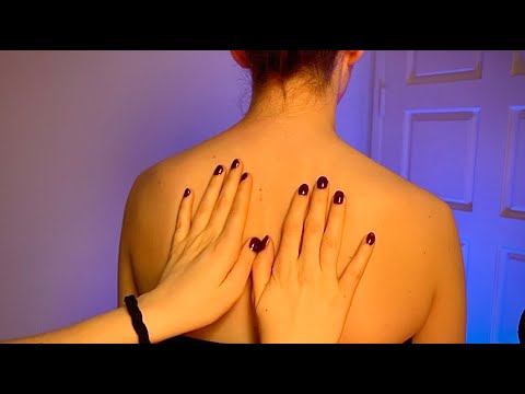 ASMR Light Touch, No Talking Gentle Nape Back and Neck Massage and Scratches