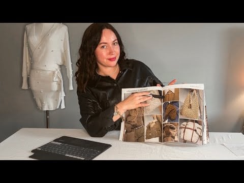 ASMR personal style consultation | finding your essence blend (classic natural dramatic) 