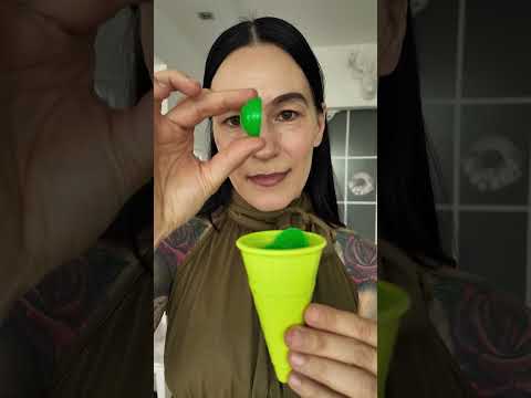 fill ice cream cones asmr