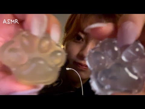 [ASMR] 5가지 물건 테스트 (시각적 트리거, 입소리, 태핑 등) | visual triggers practice asmr