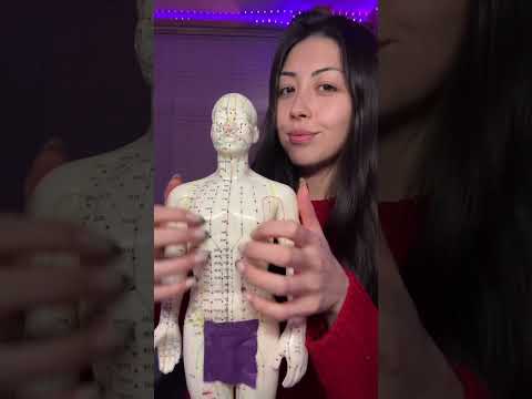 Accupuncture doll massage #asmr