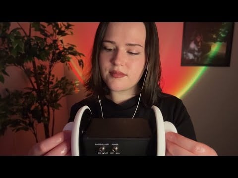 I Can Make Your Brain Melt | 3Dio Oil Massage, Ear Tapping and Scratching ASMR