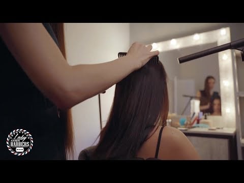 Tranquil Escape ASMR Massage by Barber Lady Sandra for Skinny Girls