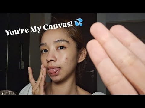 ASMR Spit Painting You💦 