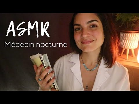 ASMR ROLEPLAY * Médecin nocturne au début dans le noir ! LOL