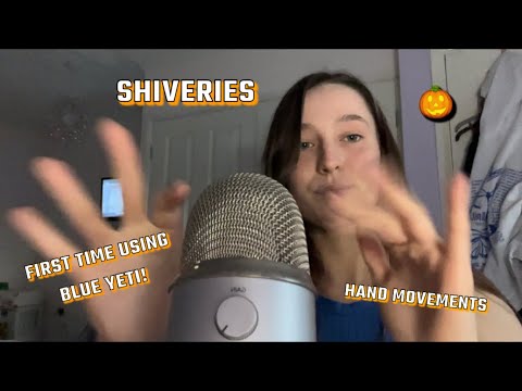 *ASMR* giving you the shiveries rhyme🕸️🍂(repeating, inaudible, hand sounds)