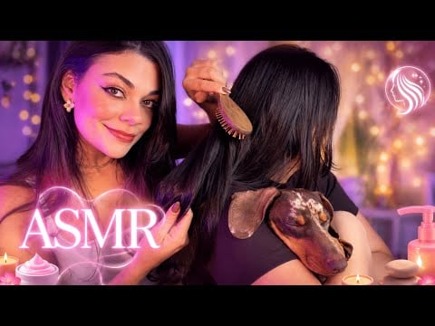 ASMR: Feche Os Olhos Enquanto Eu Mexo No Seu Cabelo (Aplicado) 😴🐶