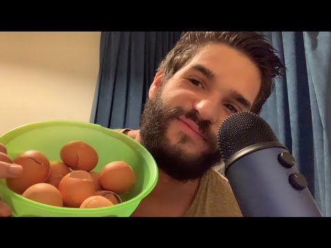 ASMR FRANÇAIS CRAQUEMENT D’OEUFS