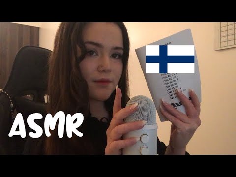 ASMR SUOMI | Luen sulle