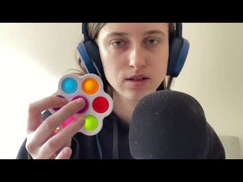 ASMR - Opening A Bag Of 5 Fidget Toys