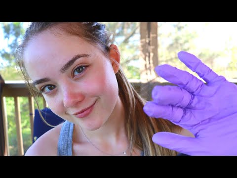 ASMR NURSING YOU Back To Health Outside! Gloves, Bandages, Crinkles