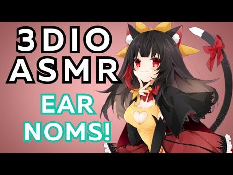 asmr stream #59 🌸 (3DIO - comfy noms!)