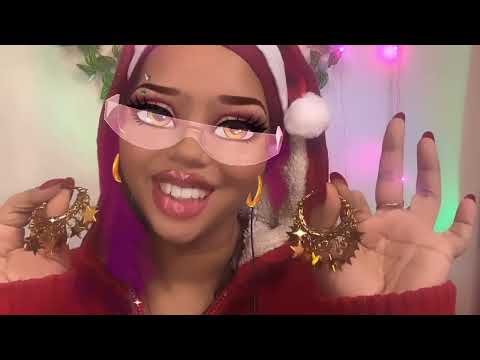 🎄bratz doll doing your christmas makeup ASMR