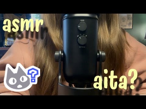 ASMR || Up Close Clicky Whispers - More AITA Gossip ☕️