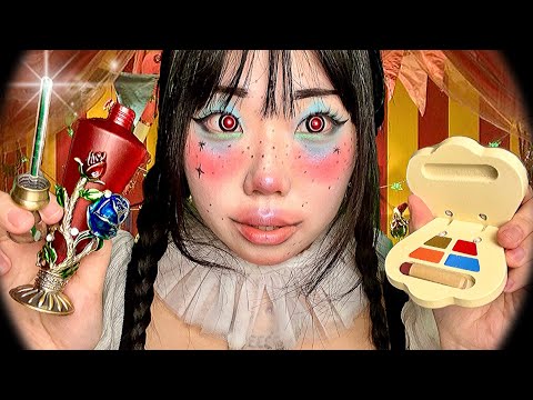 Clown gets you ready for the FREAK SHOW🤹🏻‍♀️ ASMR