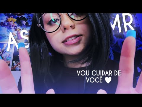 ASMR MAS VOCE DORMIU NO MEU COLO