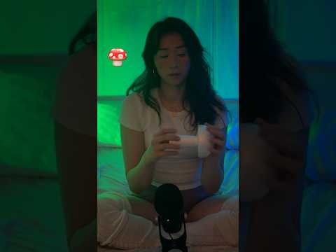 does the mushroom make good sounds? 🍄 #asmr #relax #triggersforsleep #tingles #handsounds