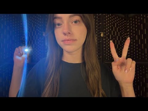 ASMR Late Night Eye Exam 🩺 (Before You Sleep)
