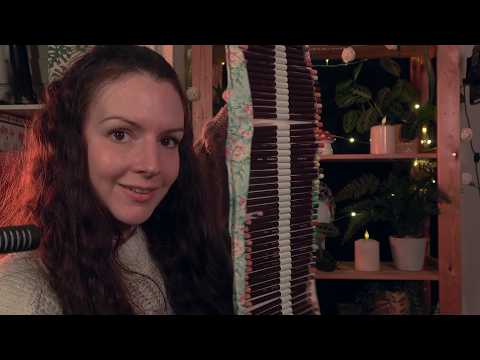 ASMR Art Supplies - Soft spoken show and tell