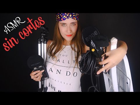 ASMR PARA NO DORMIR, sin cortes ni edición! Como se hace un video ? | Asmr español | Asmr with Sasha