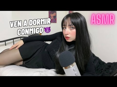 Te quedas a dormir con tu AMIGA GÓTICA 😈 (ASMR ROLEPLAY)