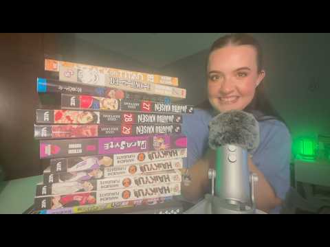 ASMR whispered describing manga 📖