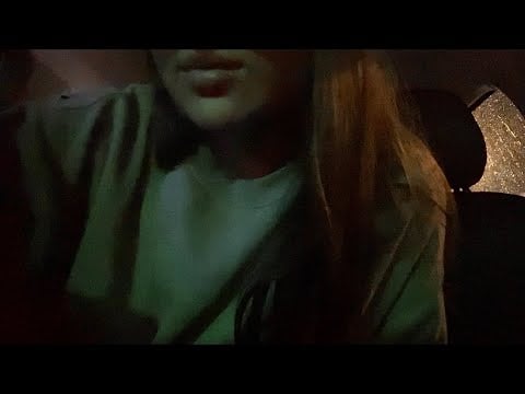 ASMR In My Car While It Rains 🌧️ | lofi, clipping, lotion, tapping