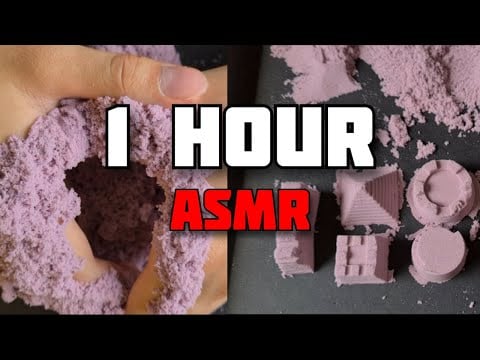 1 Hour Kinetic ASMR [No Talking, Crispy and Crinkly Sounds]