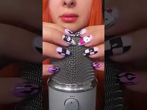 #asmr Mic Scratching with Cute Nails #asmrnotalking #asmrsleep #asmrmicscratching