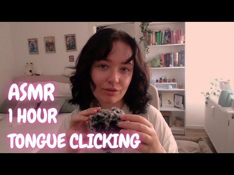 ASMR 1 Hour of Tongue Clicking | no talking, compilation