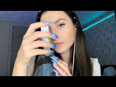 ASMR 1000 TRIGGERS IN ONE HOUR(FAST&SLOW TRIGGERS, TAPPING AND SCRATCHING, NO TALKING)asmr for sleep