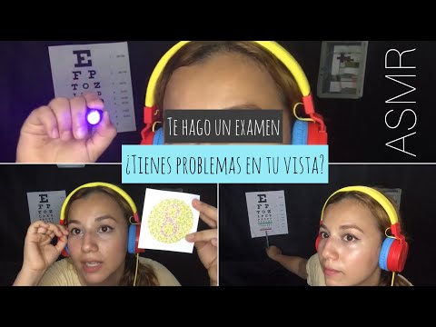 ASMR EXAMEN DE LA VISTA