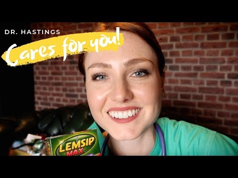 ASMR - Student Dr. Hastings Cares for You!