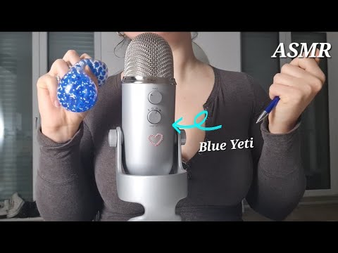 Asmr testing out my new blue yeti mic 🎤 (lots of rambling, random triggers)